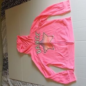 Justice Zip Up Hoodie Girl's 18